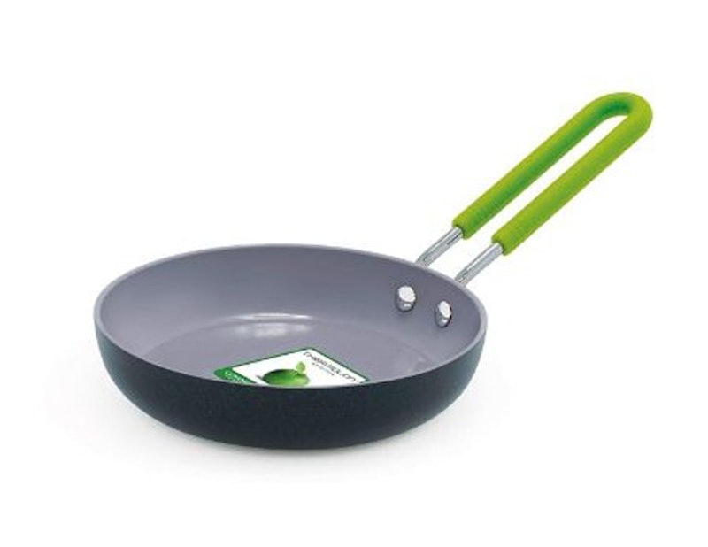 7. GreenPan Ceramic Egg Frying Pan with Silicon Sleeve 1