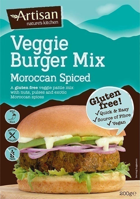 Veggie Burger Mix - Moroccan Spiced 1