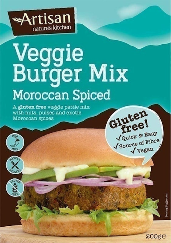 Veggie Burger Mix - Moroccan Spiced 1