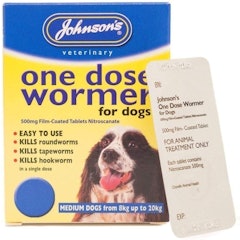 One Dose Wormer for Dogs