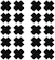 Freebily Self-Adhesive Cross Shaped Nipple Covers 1