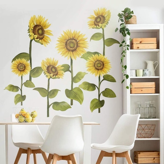 Sunflower Wall Decals 2