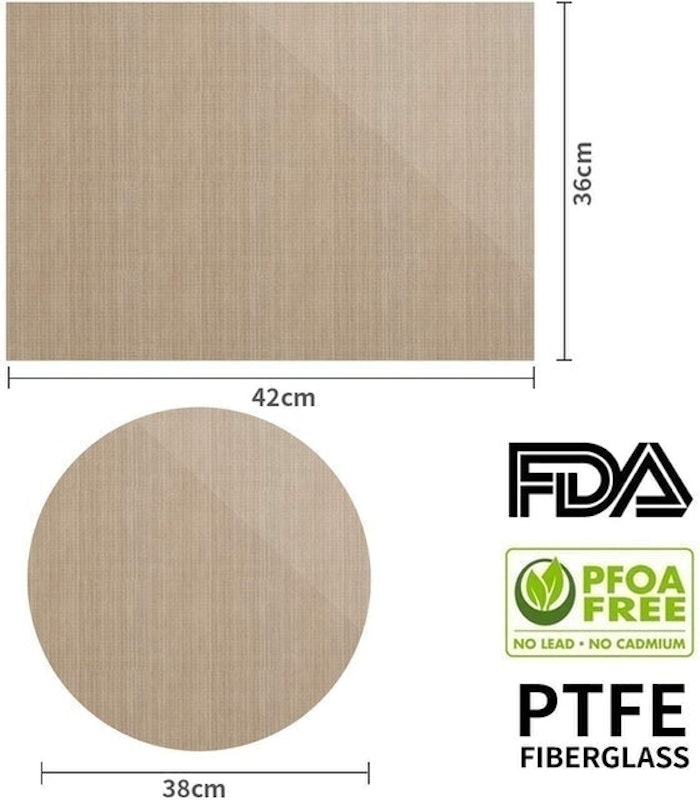 Non Stick Reusable Silicone Baking Mats 2