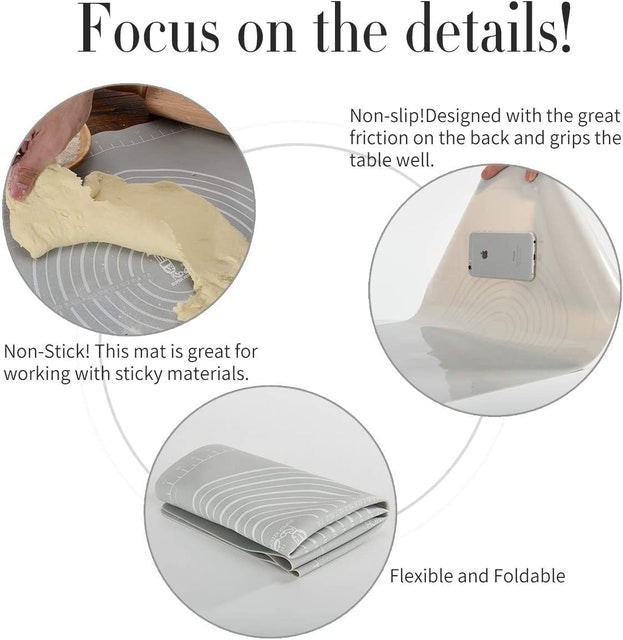 Non-Slip Silicone Pastry Mat 3