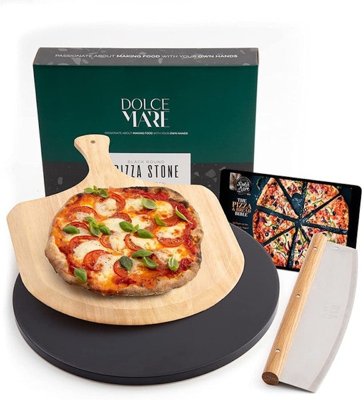 Black Pizza Stone Set 1