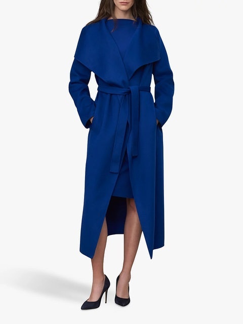 Lauren Wrap Wool Blend Coat 1