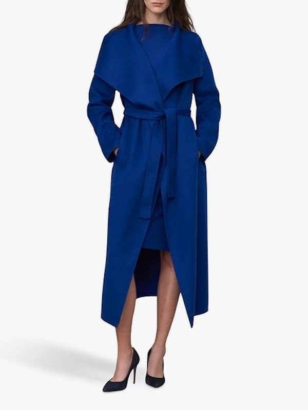 Lauren Wrap Wool Blend Coat 1