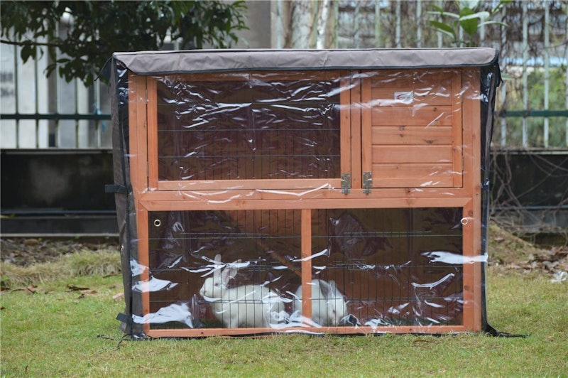 Universal Double Hutch Cover 1