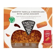 Vanilla Cheesecake With Lotus Biscoff