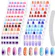 EBANKU Full Wrap Nail Polish Stickers 1