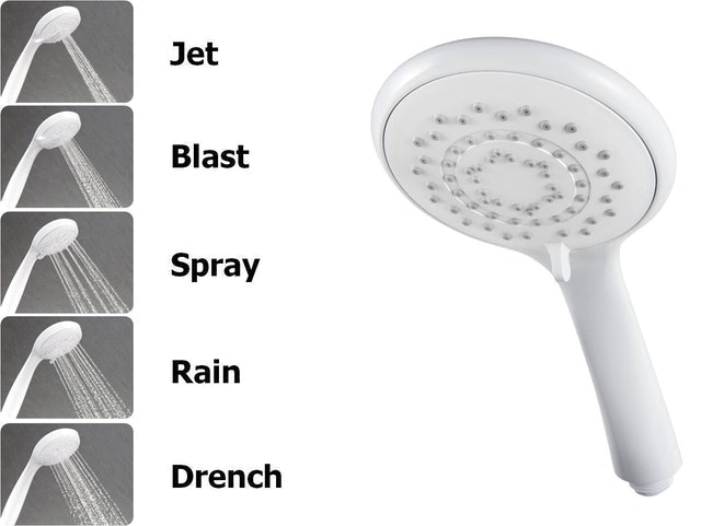 Martinique Luxury Electric Shower 2