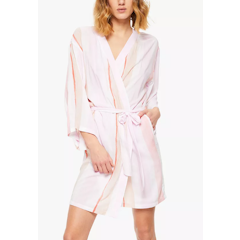 Hello Striped Dressing Gown