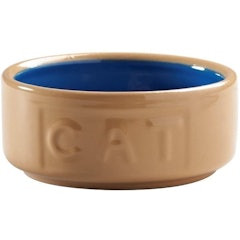 Lettered Cat Bowl