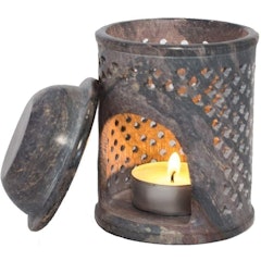 Jali Soapstone Moroccan Style Wax Melt Burner