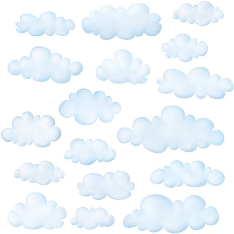 Cloud Wall Decals 1