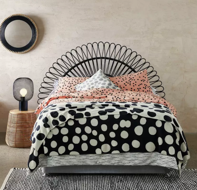 Merak Rattan Kingsize Headboard 2