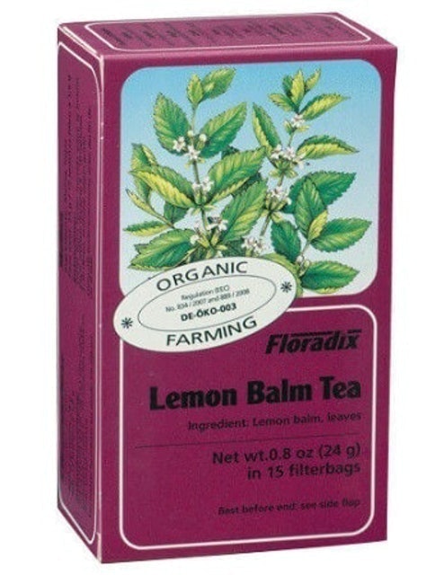 Organic Lemon Balm Tea 1