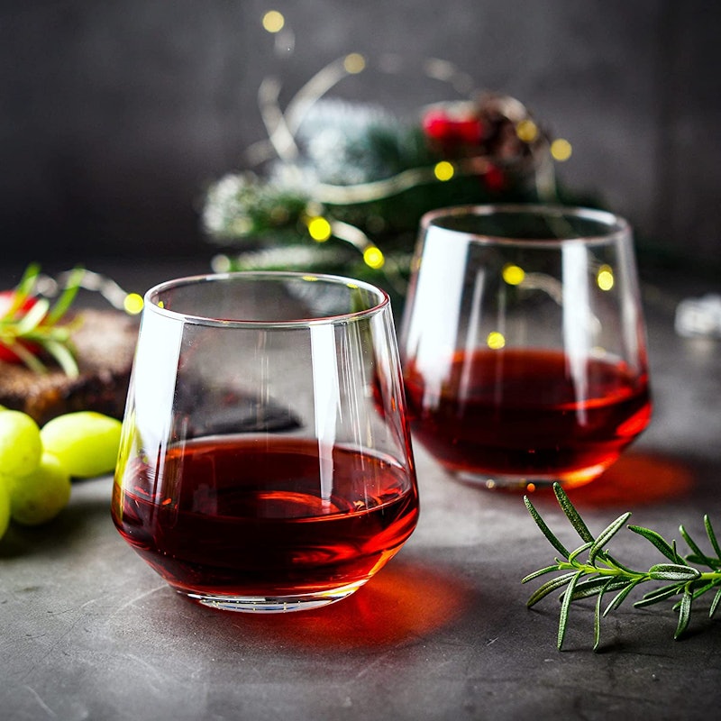 Stemless Wine Glass Set 3