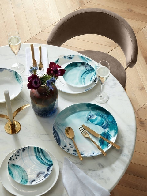 Silhouette Marble 4 Seater Dining Table 2