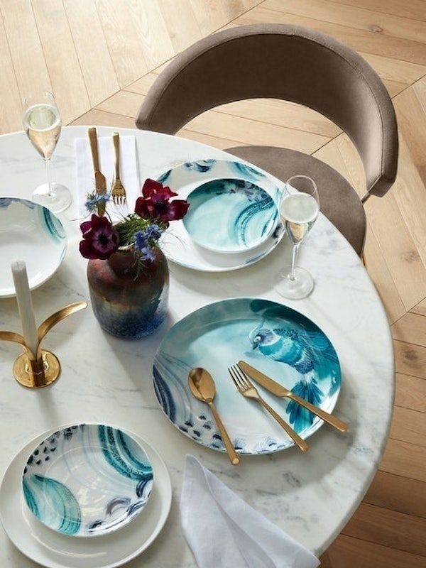 Silhouette Marble 4 Seater Dining Table 2