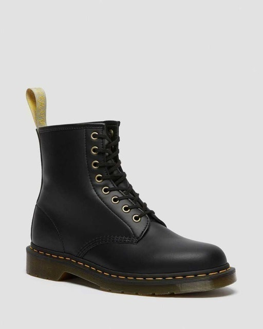 Vegan 1460 Classic Ankle Boots in Black 2