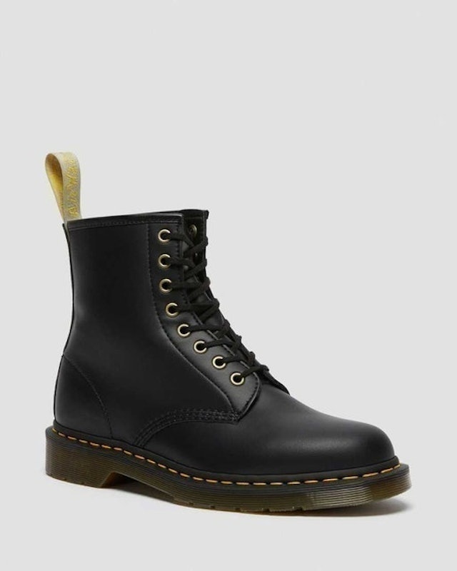 Vegan 1460 Classic Ankle Boots in Black 2