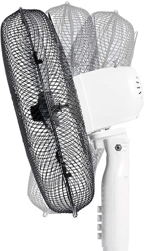 Oscillating Floor Fan with Tiltable Head 2