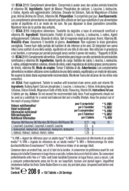 BCAA Amino Acids 2