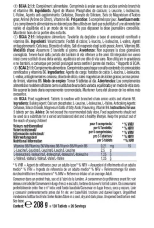 BCAA Amino Acids 2