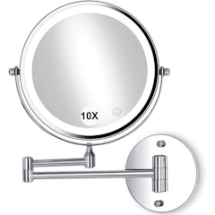 8" Wall Mounted Makeup Mirror
