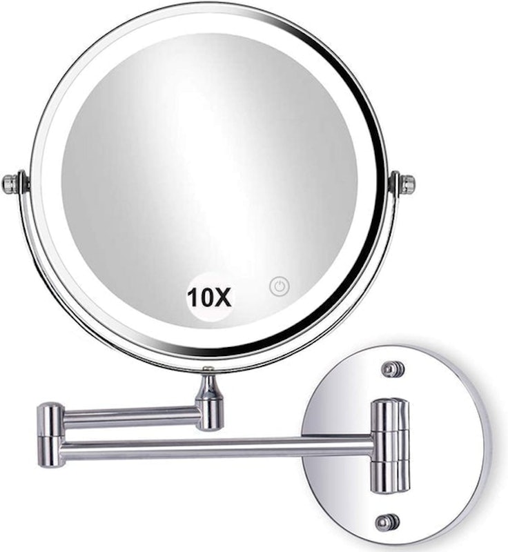 8" Wall Mounted Makeup Mirror 1