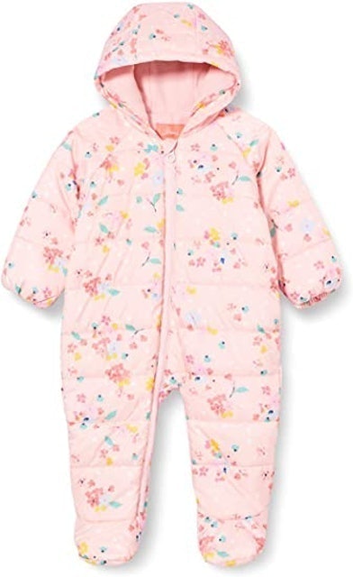 Baby Girl's Snuggle Snowsuit 1