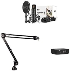 NT-1 KIT Composed of Condenser Microphone, Mixer and Arm