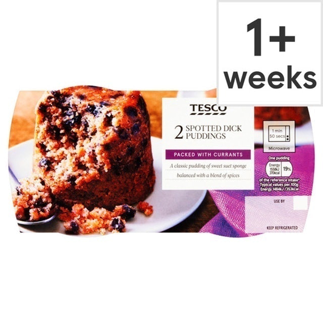 Spotted Dick Puddings 1