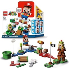 Super Mario Adventures Starter Course Interactive Figure & Buildable Game