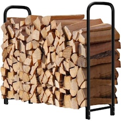 Outdoor Log Storage Rack