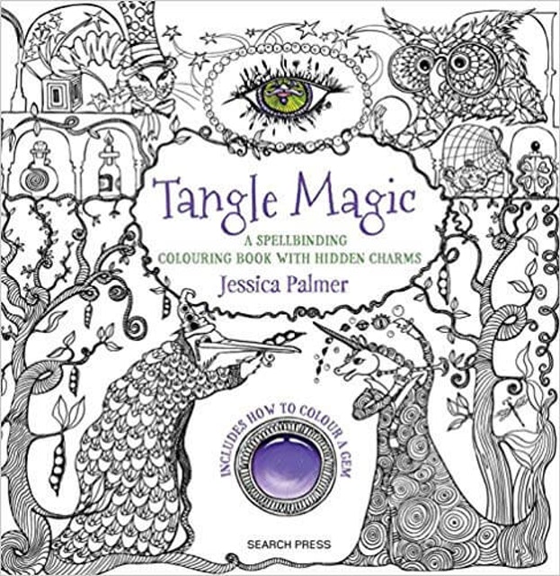 8. Tangle Magic: A Spellbinding Colouring Book with Hidden Charms – Jessica Palmer 1