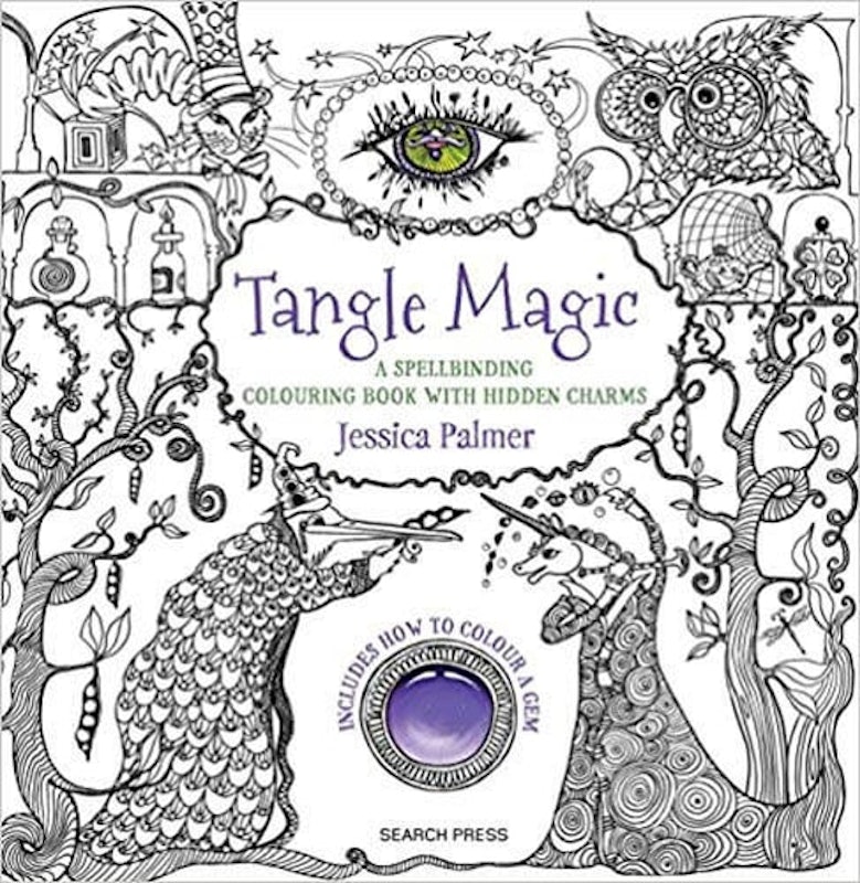 8. Tangle Magic: A Spellbinding Colouring Book with Hidden Charms – Jessica Palmer 1
