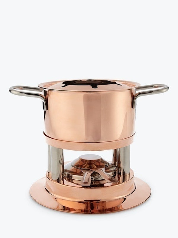 Croft Collection Copper Fondue Set 1