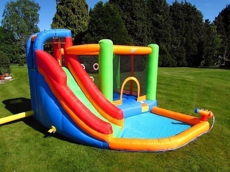 Large Canyon Bouncy Castle 1