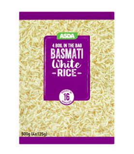 Boil in the Bag Basmati Rice 1
