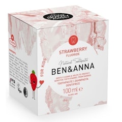 Strawberry Toothpaste With Fluoride For Kids