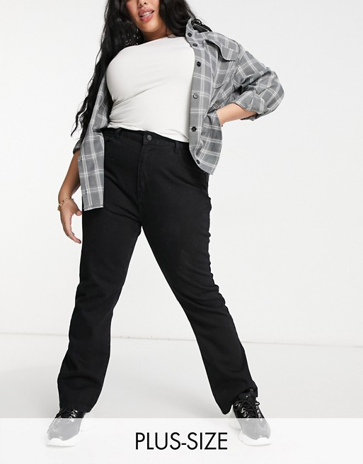 Plus Wrath Straight Leg Jeans 1