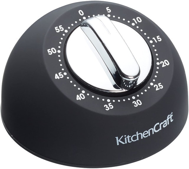 Mechanical Kitchen Timer With Soft Touch Finish 1