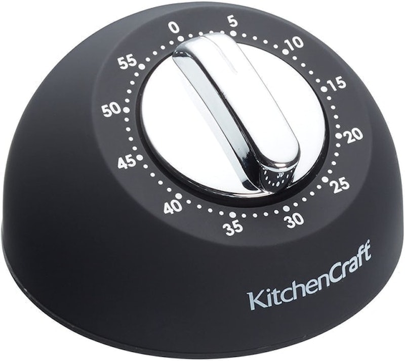 Mechanical Kitchen Timer With Soft Touch Finish 1