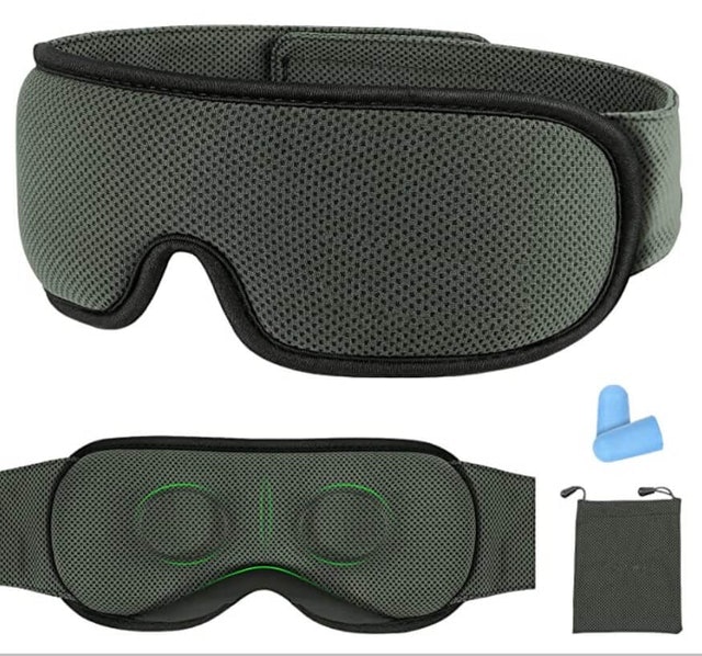 3D Contoured Eye Mask 1