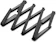 Joseph Joseph Black Stretch Silicone Trivet 1