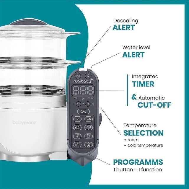 Nutribaby Plus 5 in 1 Baby Food Maker 5