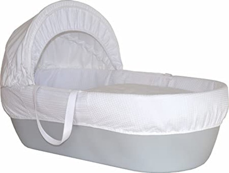 Pebble Grey Moses Basket 1