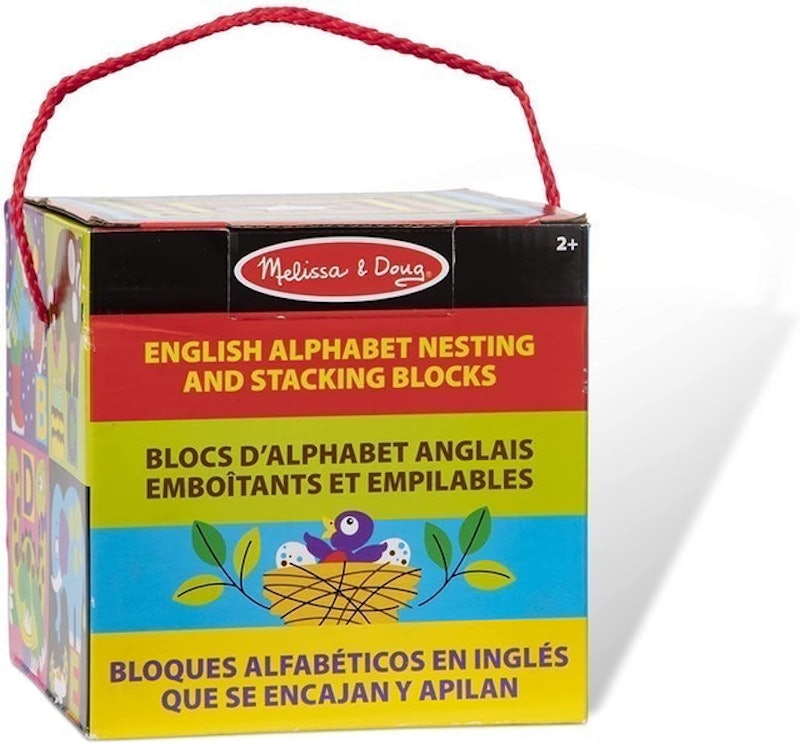 Alphabet Nesting and Stacking Blocks 3